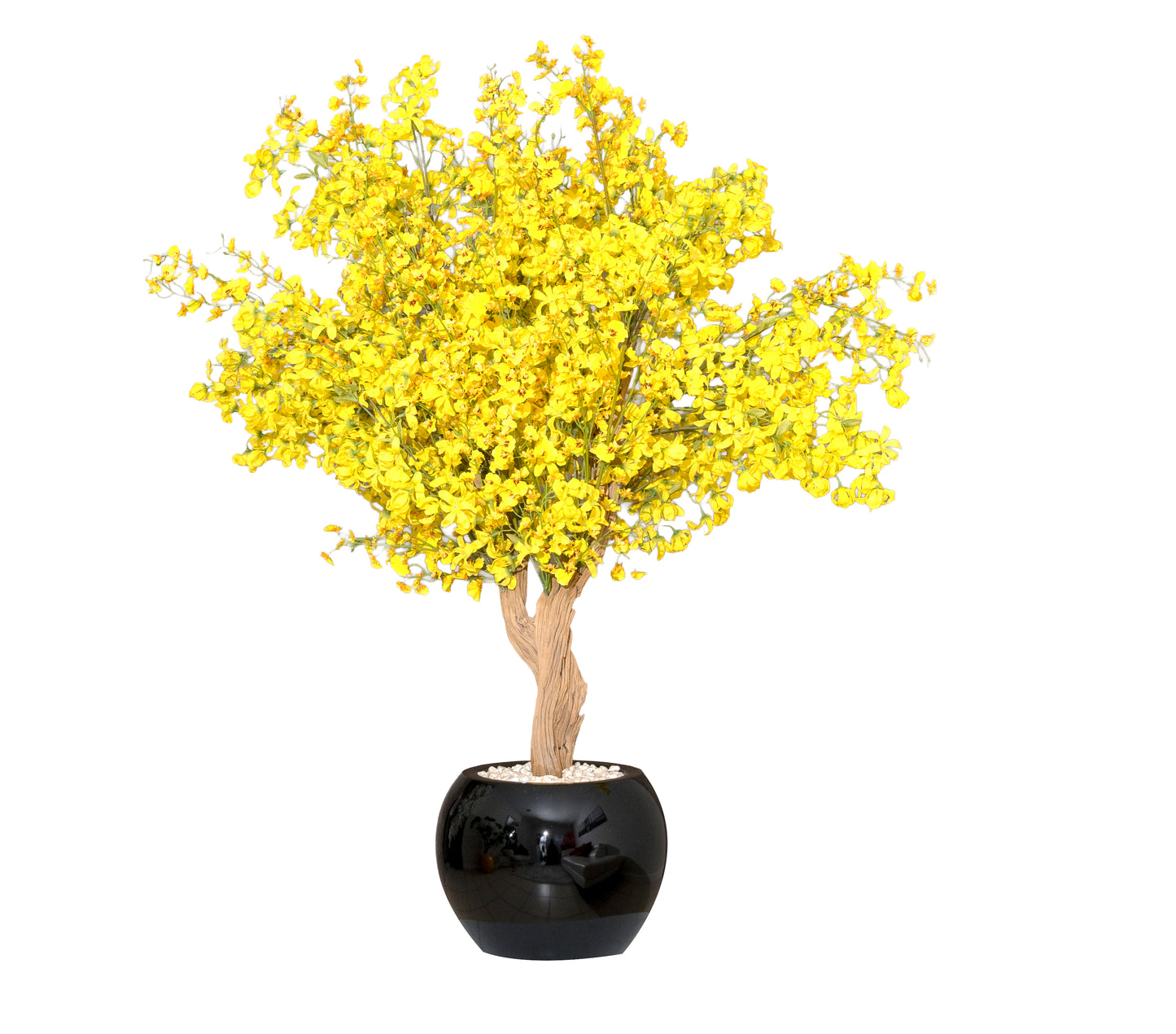 Sunburst Yellow Floral Tree