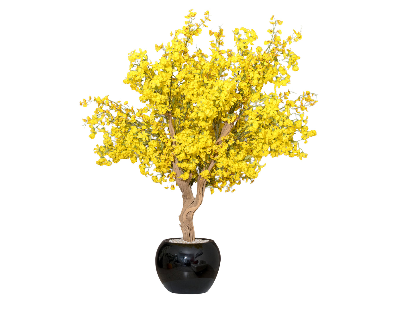 Sunburst Yellow Floral Tree